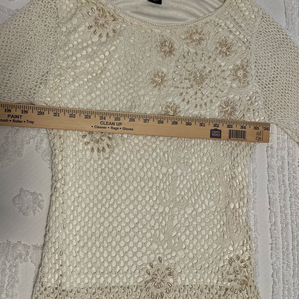 Peck & Peck Cream Top - Picture 7 of 8